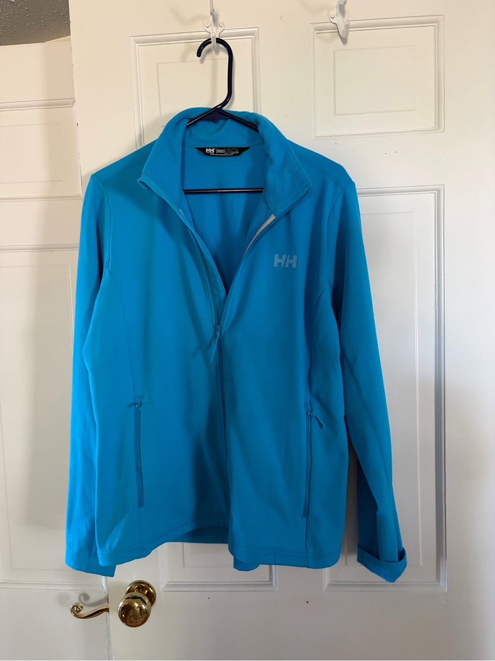 Helly Hansen Women's Blue Full-Zip Softshell Jacket size xl